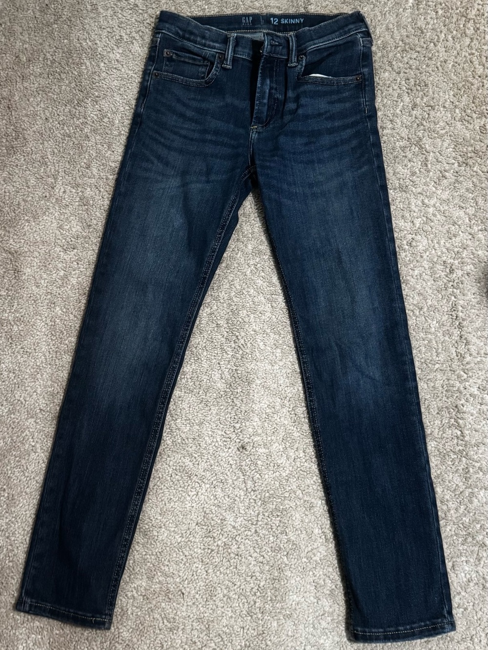 GAP Skinny Jeans in Dark Blue - kids